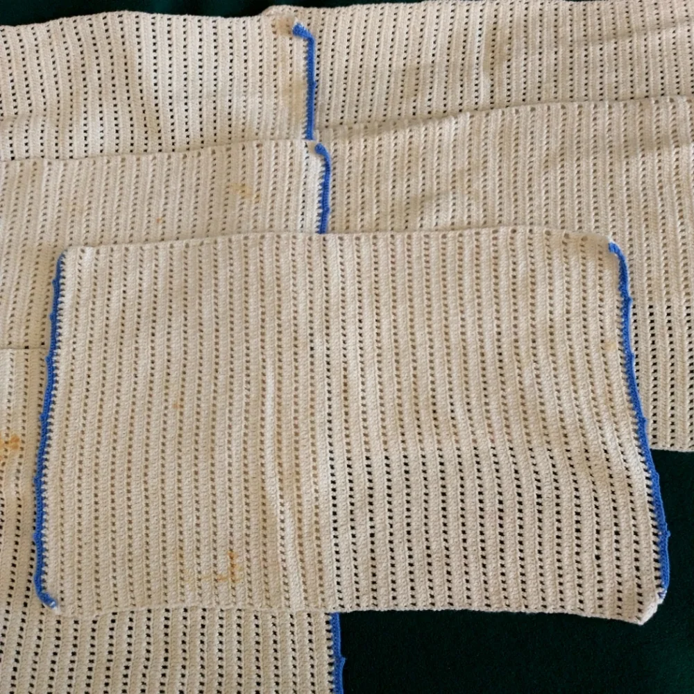 Handmade Crochet Place Mats - Vintage Crochet (6) - handmade